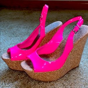 Jessica Simpson wedge heel